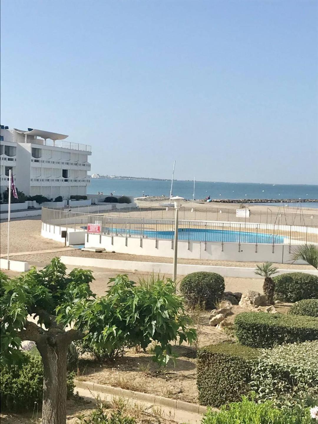 As17378 - P4 Dans Une Residence Sur La Plage Avec Vue Mer Et Piscine Le Grau-du-Roi Exterior foto